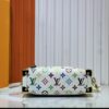 M14046 M46358 Black Tricolor White Tricolor Medium Side Trunk Handbag