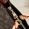 2021 New Large LV New Grand Palais MM Double-Sided Yellow Leather Monogram Fashion Shoulder Handbag