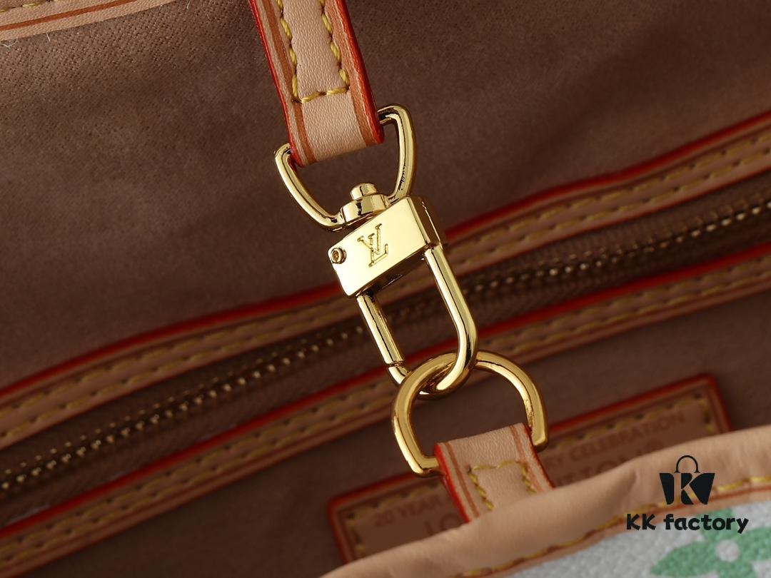 Upgraded Original M13675 M13271 M40995 This Medium Neverfull Bag is Part of Louis Vuitton x Takashi Murakami Re-Edition Collection