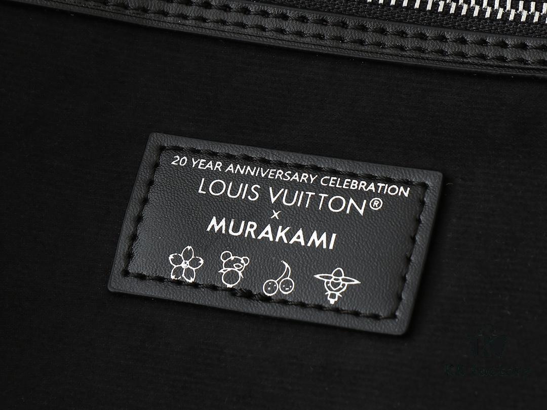 Upgraded Original M13675 M13271 M40995 This Medium Neverfull Bag from the Louis Vuitton x Takashi Murakami Re-Edition Collection