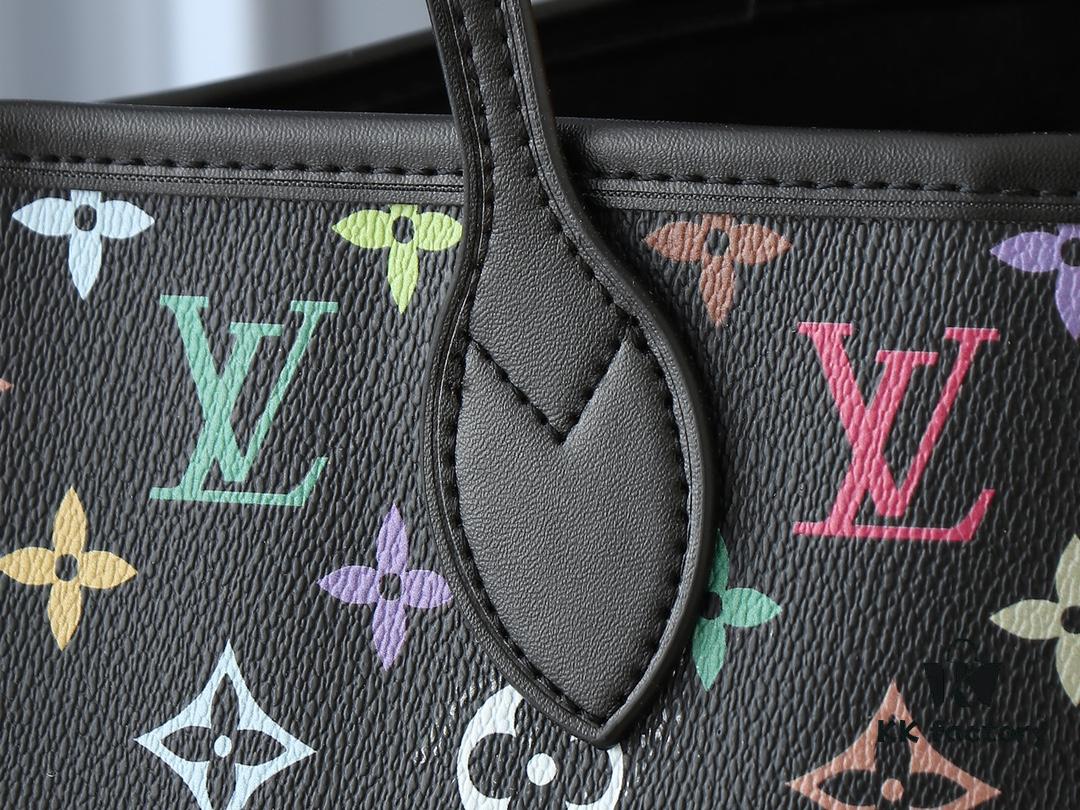 Upgraded Original M13675 M13271 M40995 This Medium Neverfull Bag from the Louis Vuitton x Takashi Murakami Re-Edition Collection