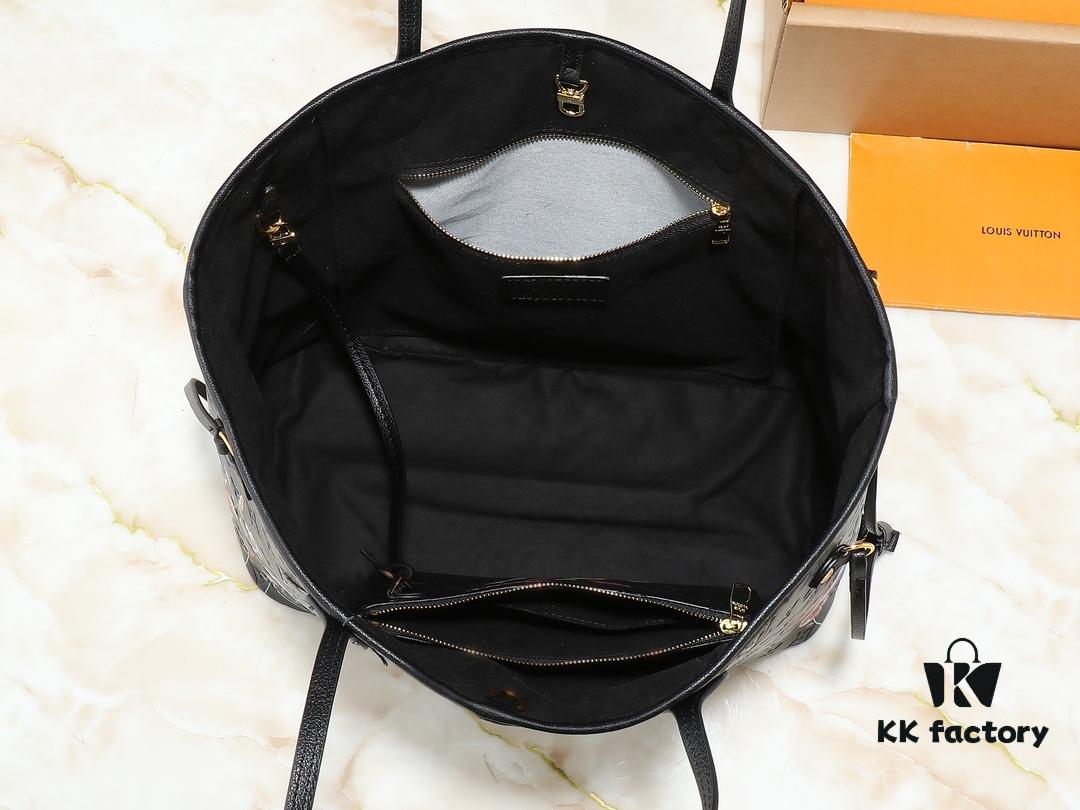 Upgraded Original M13675 M13271 M40995 This Medium Neverfull Bag from the Louis Vuitton x Takashi Murakami Re-Edition Collection