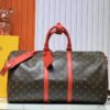 Authentic Item! Highly Acclaimed Keepall 455055 Travel Bag in 5 Colors (with Strap) – 40568 41418M41416 M41414, Three Sizes Restocked – Versatile Travel Duffel