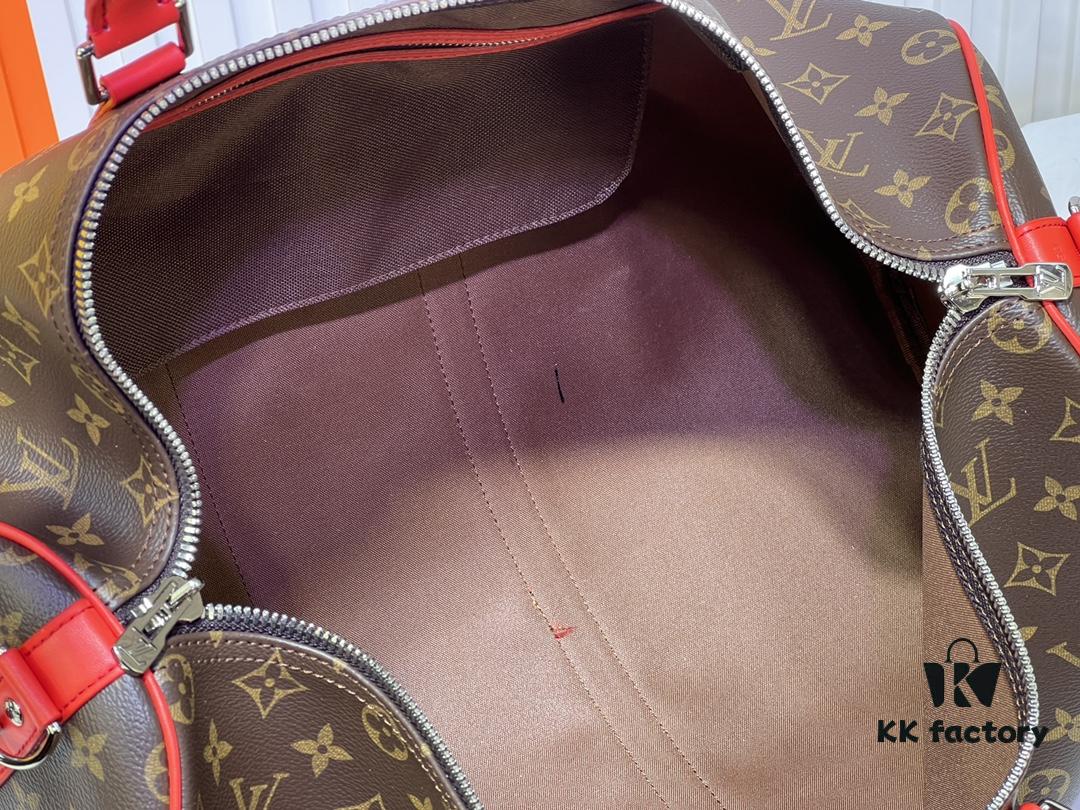 Authentic Item! Highly Acclaimed Keepall 455055 Travel Bag in 5 Colors (with Strap) – 40568 41418M41416 M41414, Three Sizes Restocked – Versatile Travel Duffel