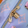 Louis Vuitton Classic Keepall 45 Travel Bag in Soft Pink Tones