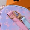 Louis Vuitton Classic Keepall 45 Travel Bag in Soft Pink Tones