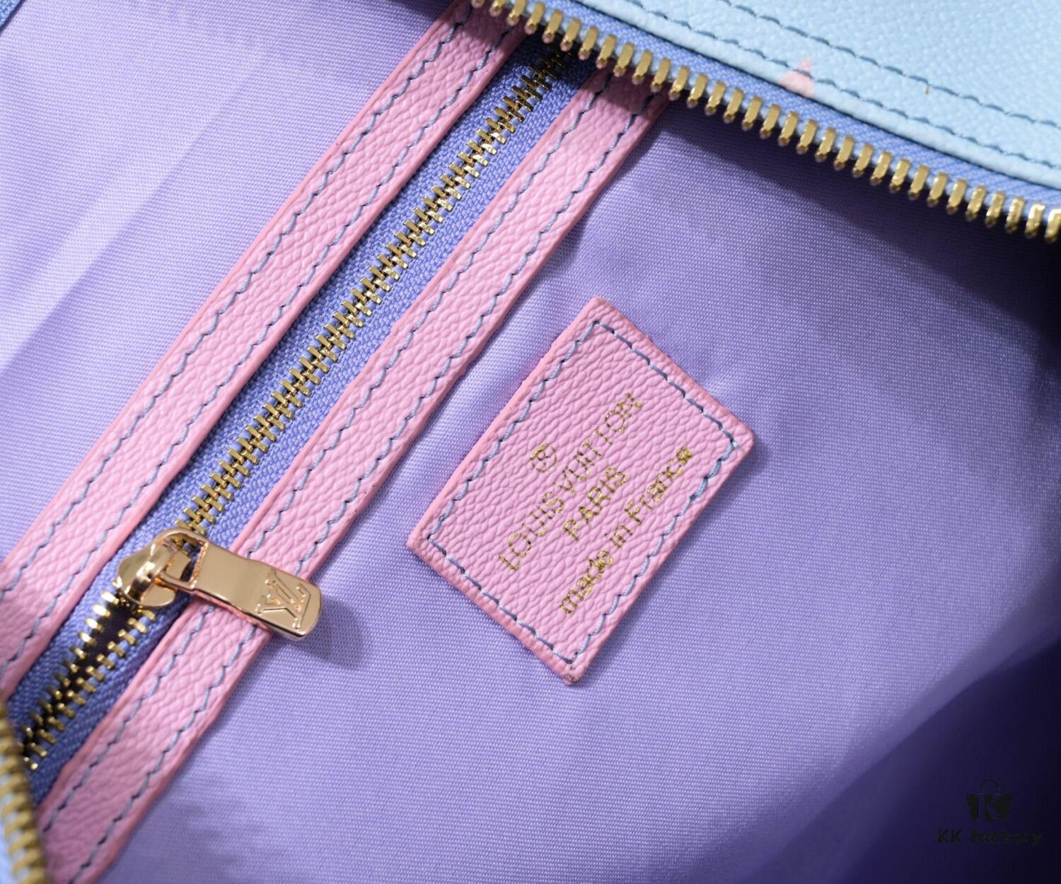 Louis Vuitton Classic Keepall 45 Travel Bag in Soft Pink Tones