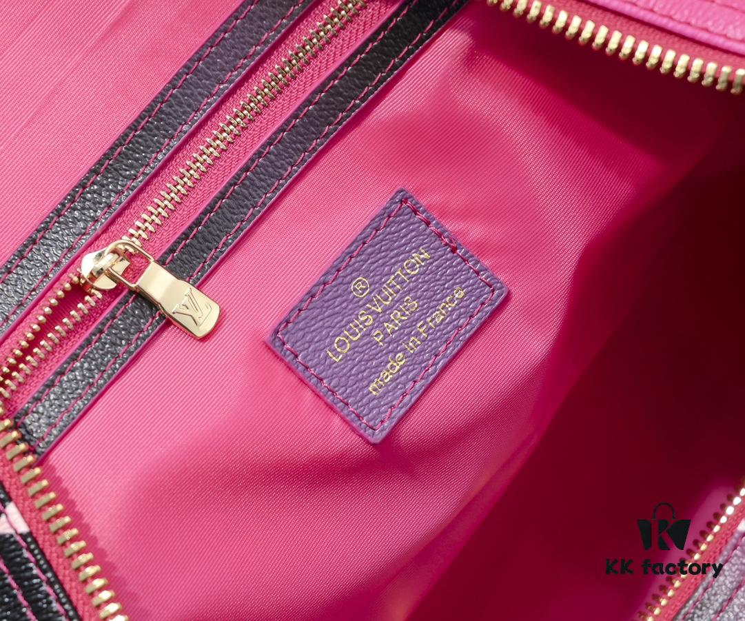 Louis Vuitton Classic Keepall 45 Travel Bag in Soft Pink Tones