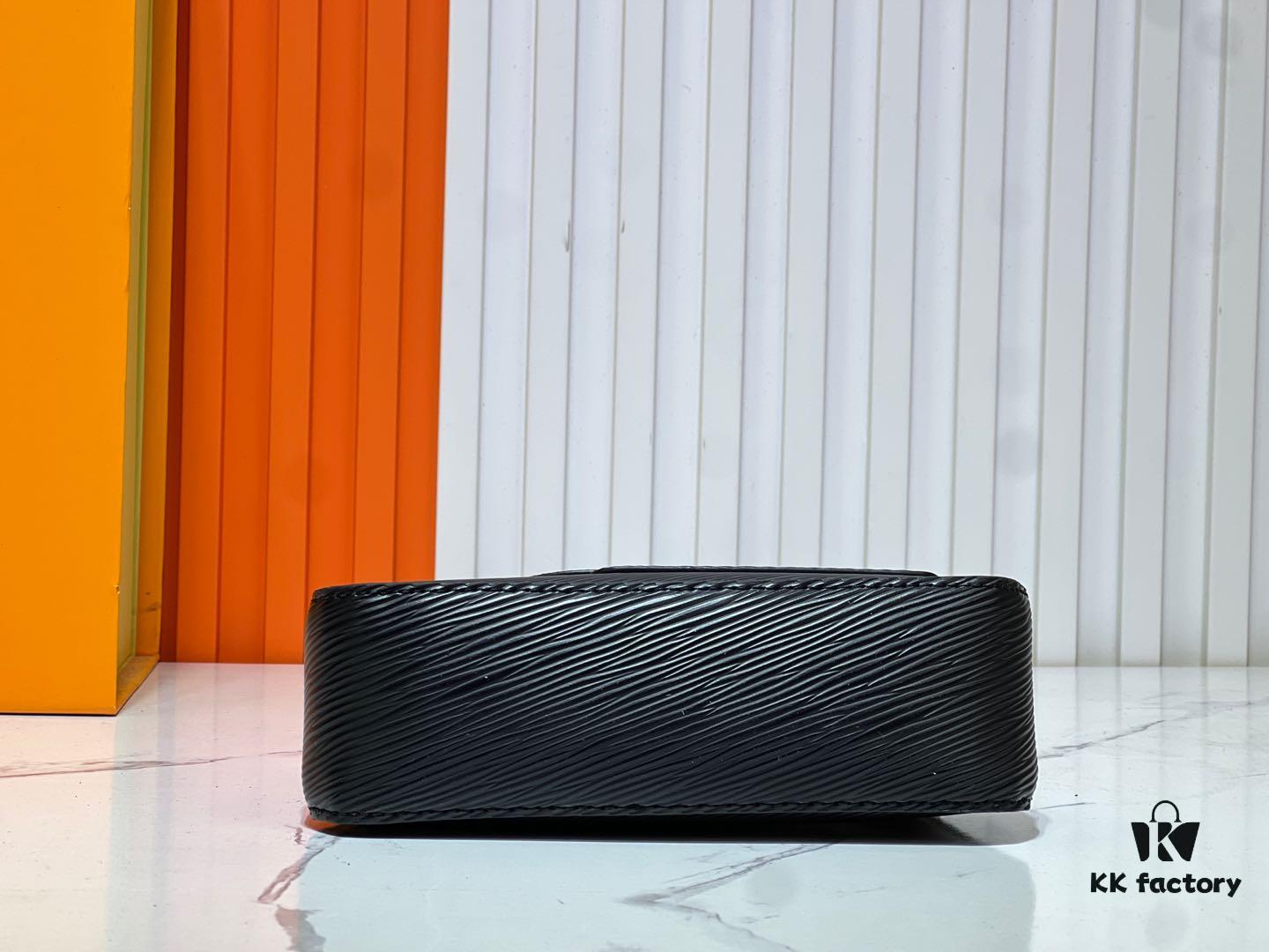 M13099 Marellini Handbag crafted from textured Epi leather with a compact silhouette and ample space for daily essentials like a smartphone