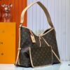 M46197 Reversible Leather Louis Vuitton CarryAll Medium Bag
