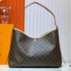 M46197 Reversible Leather Louis Vuitton CarryAll Medium Bag