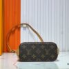 Upgraded Original 【Louis Vuitton Alma Nano Shell Handbag】M82717 Monogram Coffee Check Mini Shell Bag Series