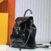 M12587 M11119 M111118 Small Montsouris Backpack in Shiny Lambskin with Monogram Details