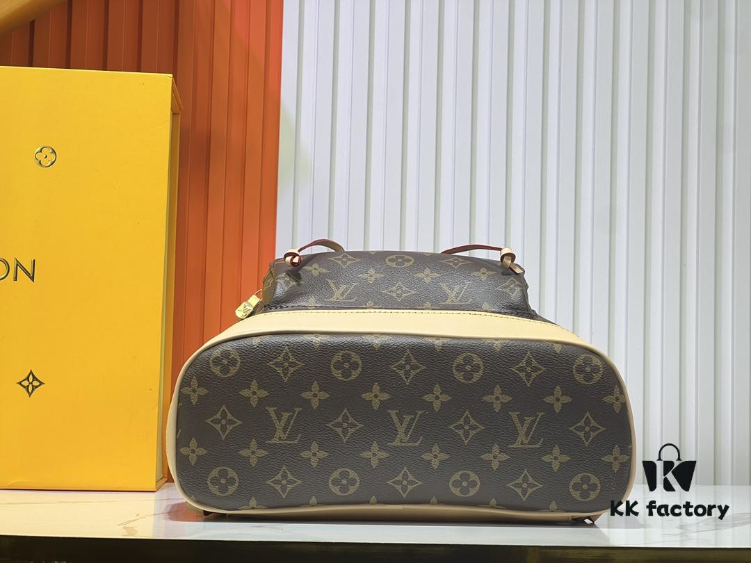 M11197 Upgraded Color-Changing Leather Nicolas Ghesquière Montsouris Medium Backpack