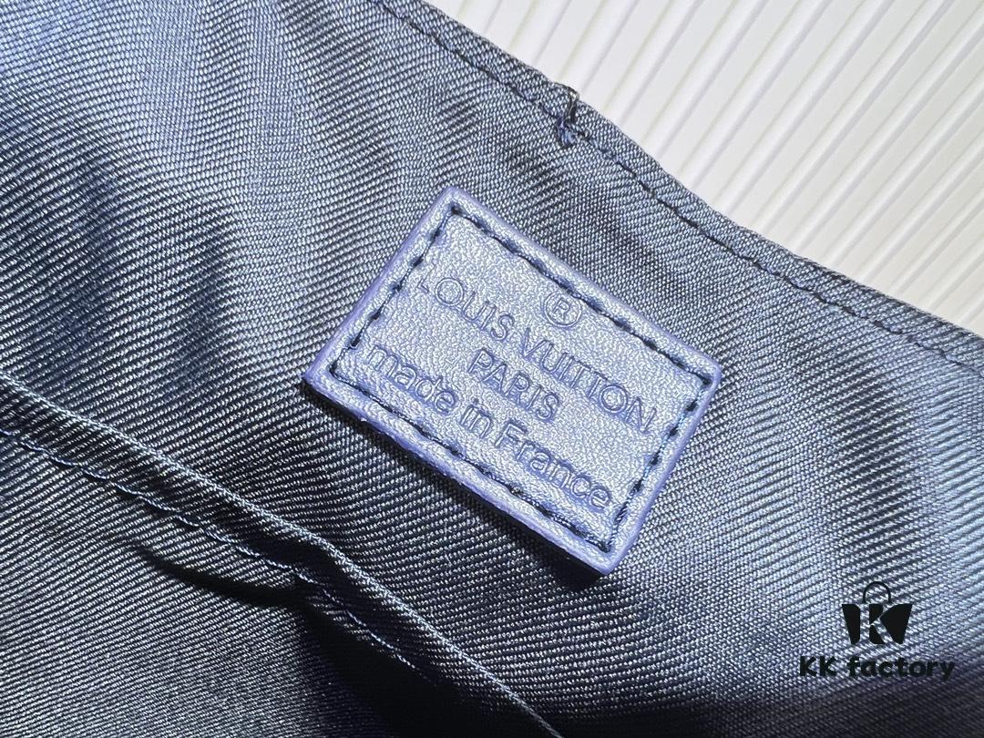 Upgraded M11593 M46255 Gradient Green Blue Exclusive Men's Free Shipping Crossbody Bag District Mini Messenger Bag