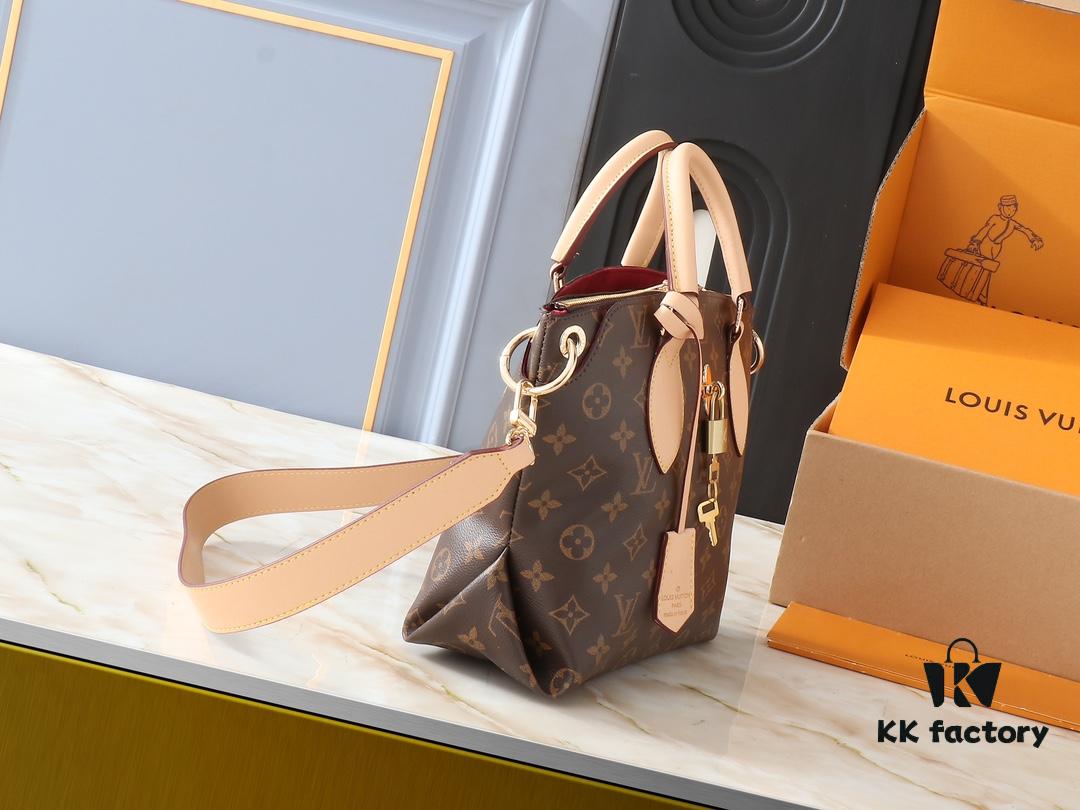 Large 180, Small Upgraded Original Version M44351 M44350 M44359 FlowerBB Zip Tote Bag