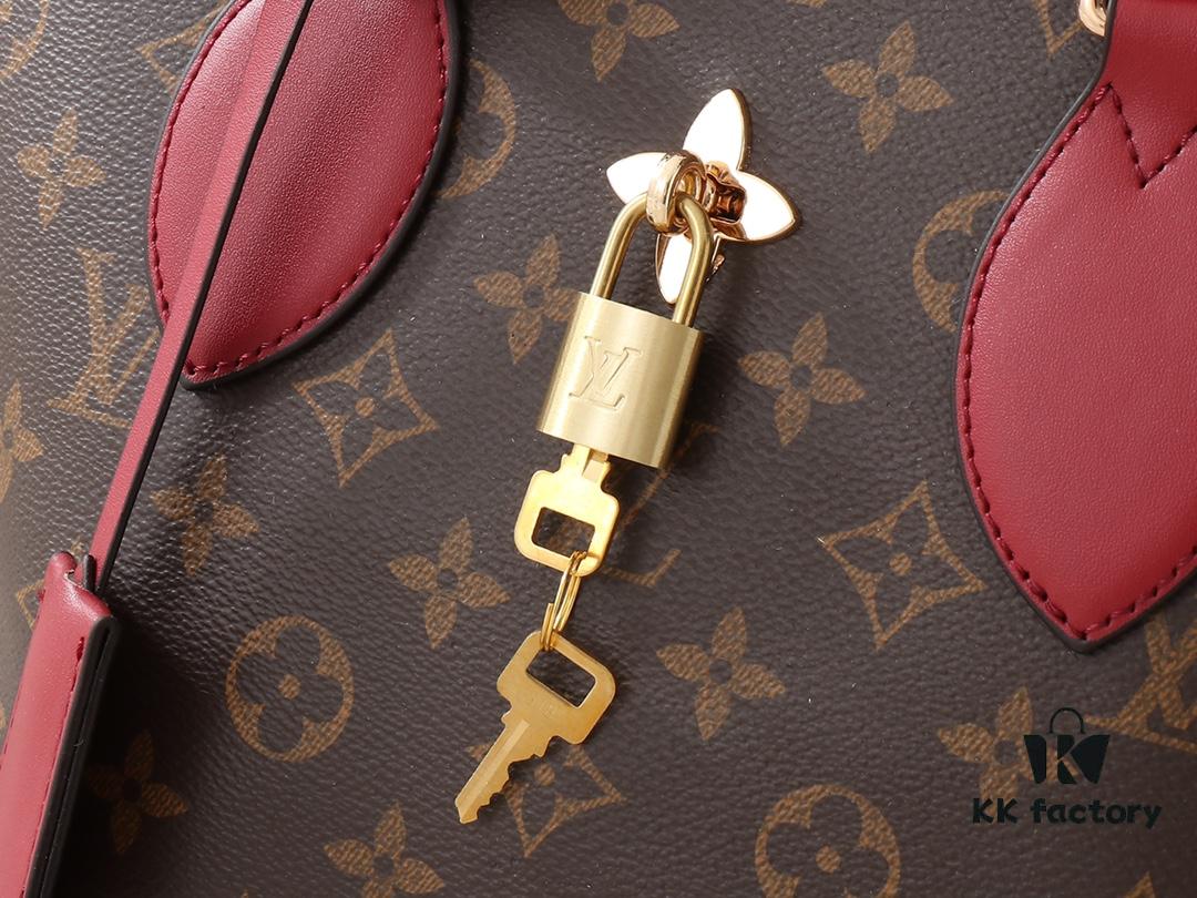 Large 180, Small Upgraded Original Version M44351 M44350 M44359 FlowerBB Zip Tote Bag