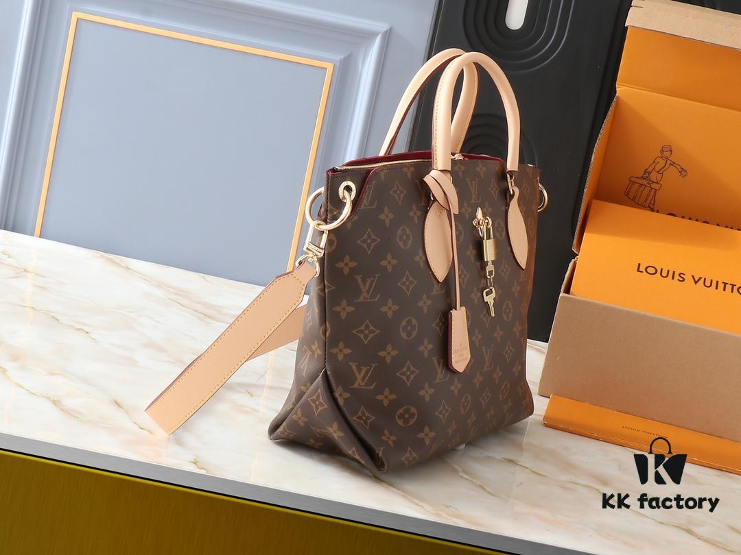 Large 180, Small Upgraded Original Version M44351 M44350 M44359 FlowerBB Zip Tote Bag