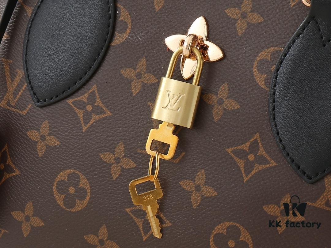 Large 180, Small Upgraded Original Version M44351 M44350 M44359 FlowerBB Zip Tote Bag