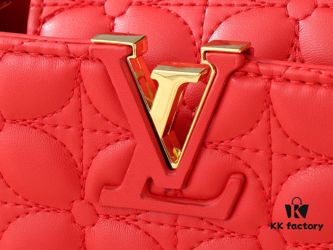 Upgraded Original M23998 M239990 Monogram Embroidered Floral Capucines Mini Bag