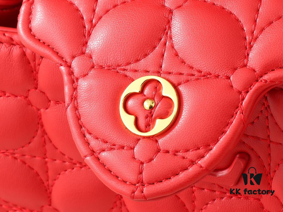 Upgraded Original M23998 M239990 Monogram Embroidered Floral Capucines Mini Bag