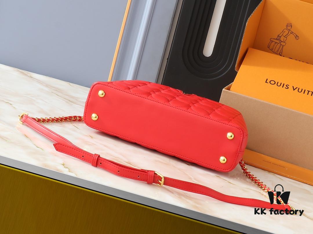 Upgraded Original M23999 M23998 Monogram Embroidered Floral Capucines BB Handbag