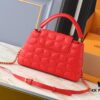 Upgraded Original M23999 M23998 Monogram Embroidered Floral Capucines BB Handbag