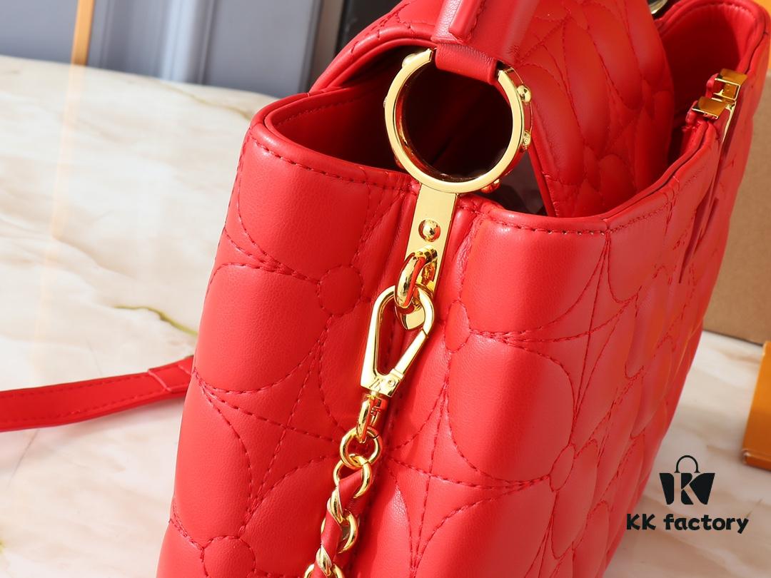 Upgraded Original M23999 M23998 Monogram Embroidered Floral Capucines BB Handbag