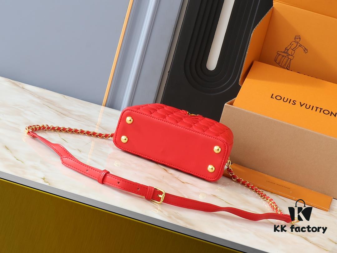 Upgraded Original M23998 M239990 Monogram Embroidered Floral Capucines Mini Bag