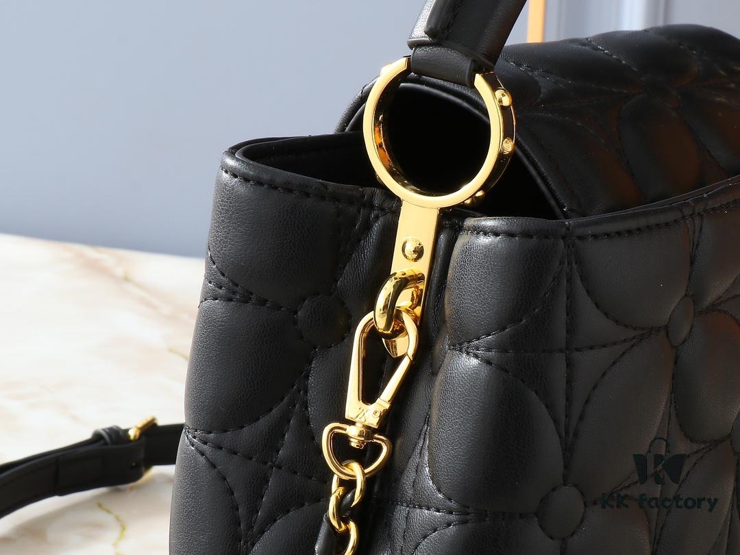 Upgraded Original M23999 M23998 Monogram Embroidered Floral Capucines BB Handbag