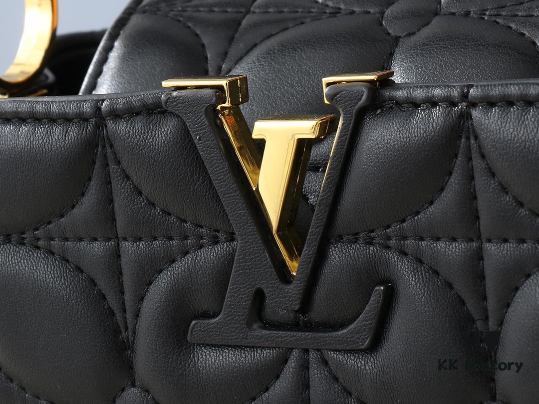 Upgraded Original M23999 M23998 Monogram Embroidered Floral Capucines BB Handbag