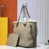 Lambswool, M40995 Medium Shopping Bag 💋💋 Louis Vuitton New Neverfull Reimagines the Iconic Handbag with Refined Interior Details