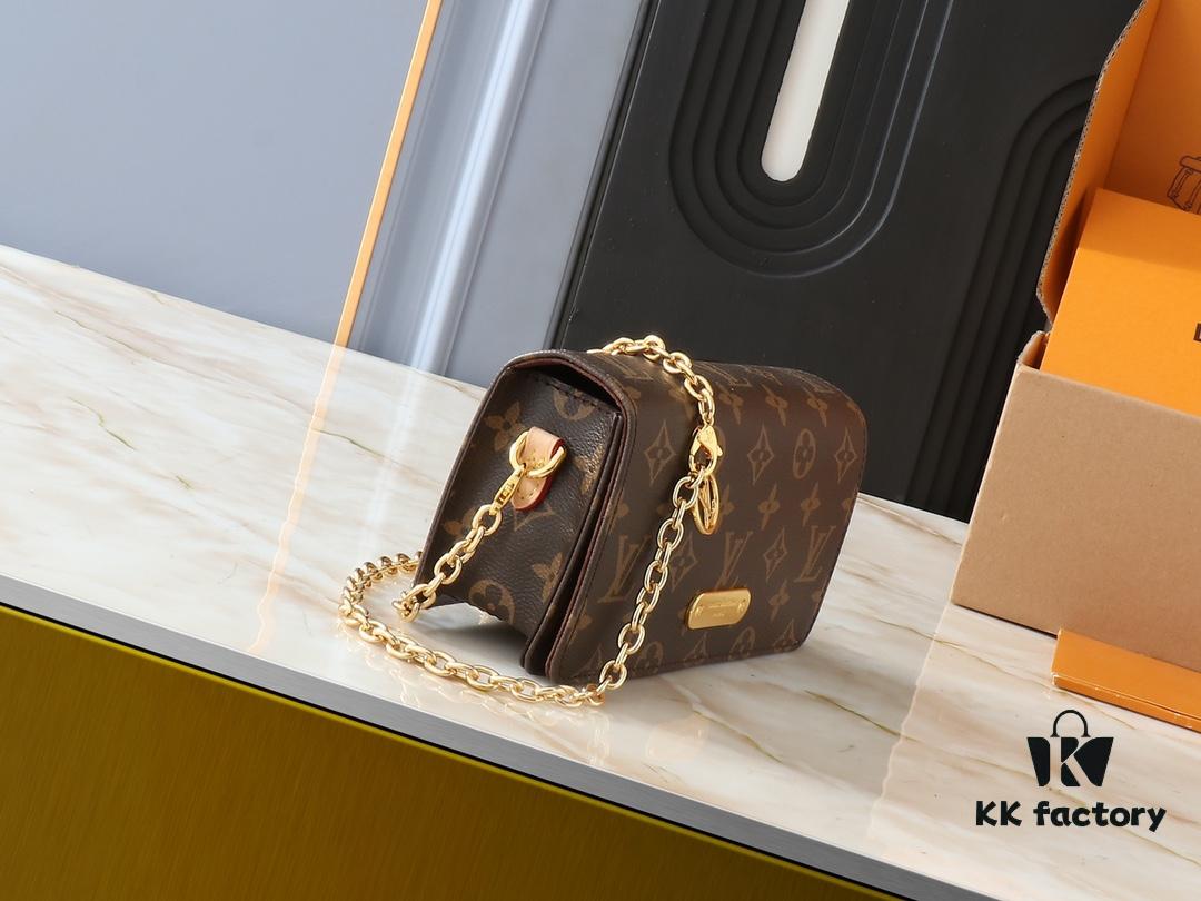 Upgraded Original Version [M82509 Monogram] Lily Wallet on Chain