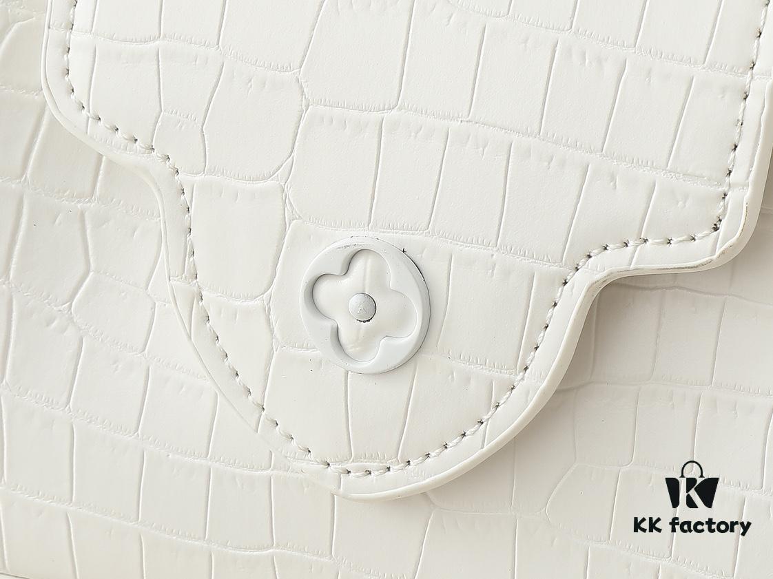 Upgraded Original M23957 M23958 Crocodile Texture Capucines Mini Bag