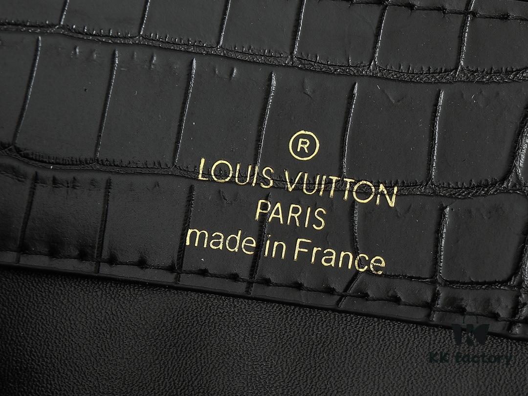 Upgraded Original M23958 M23957 Crocodile Texture Capucines Medium Handbag