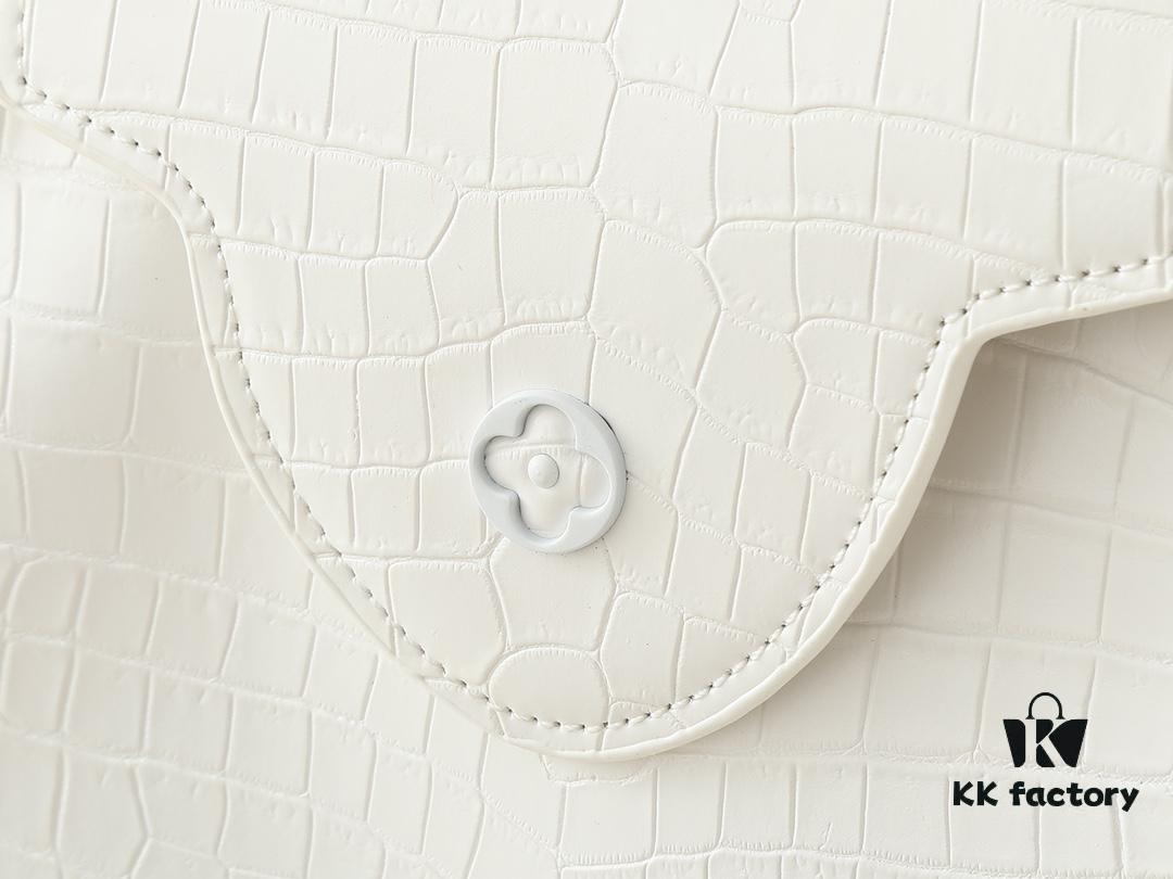 Upgraded Original M23958 M23957 Crocodile Texture Capucines Medium Handbag