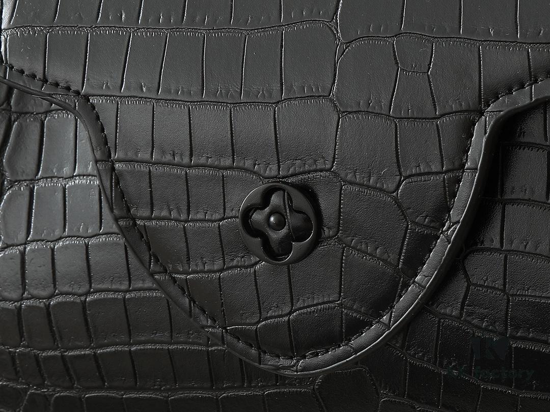 Upgraded Original M23958 M23957 Crocodile Texture Capucines Medium Handbag