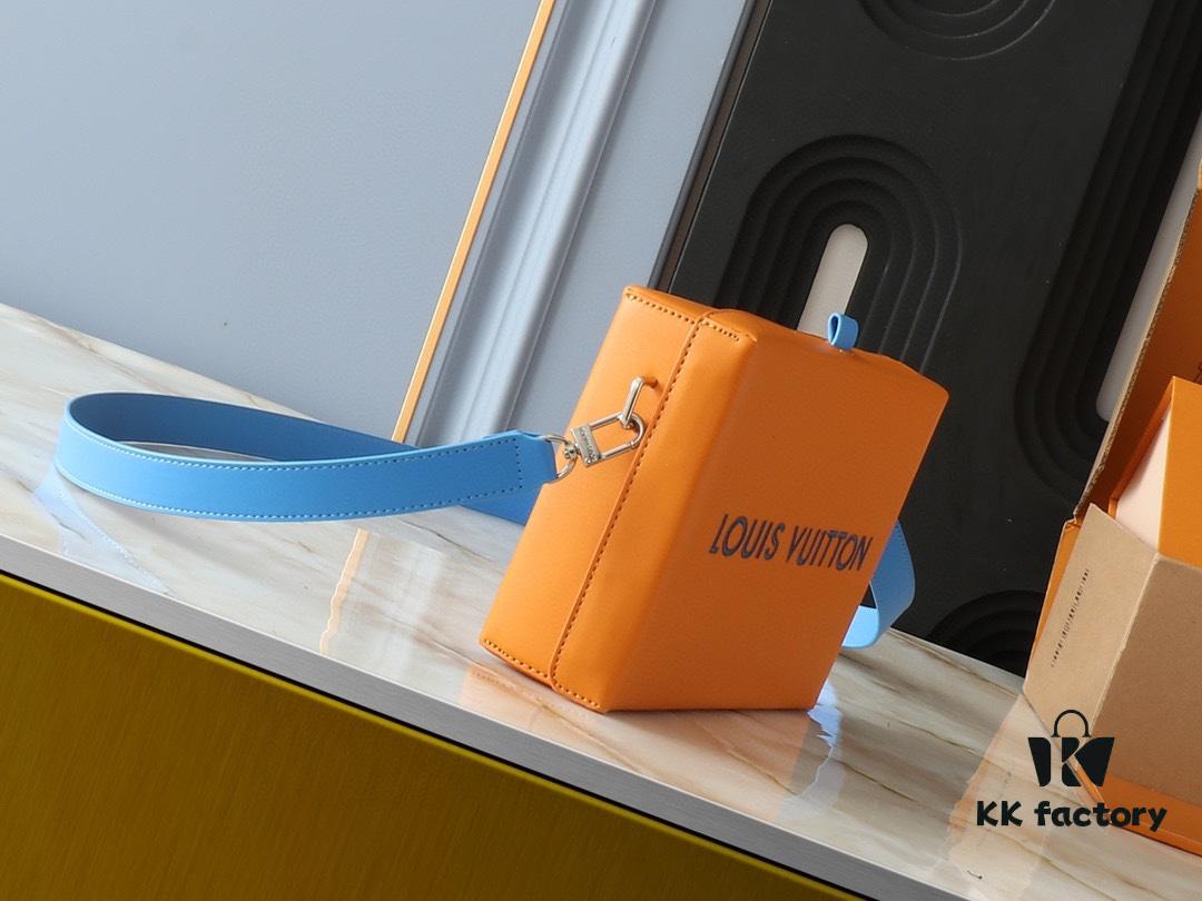 Upgraded Original M24455 Blue Green Yellow Medium-sized Shopper Handbag