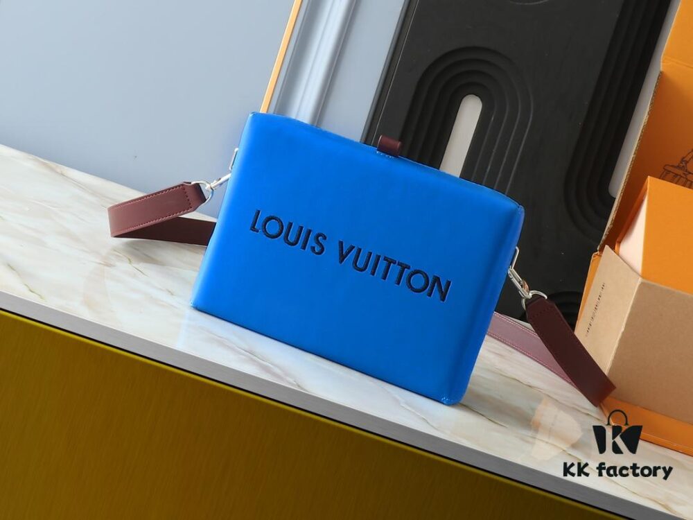 Upgraded Original M24455 Blue Green Yellow Medium Shopper Handbag