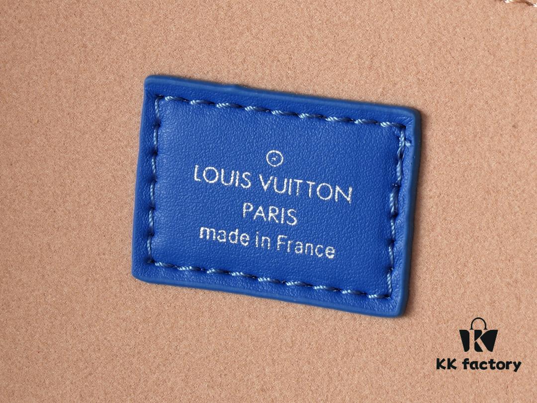 Upgraded Original M24455 Blue Green Yellow Medium Shopper Handbag