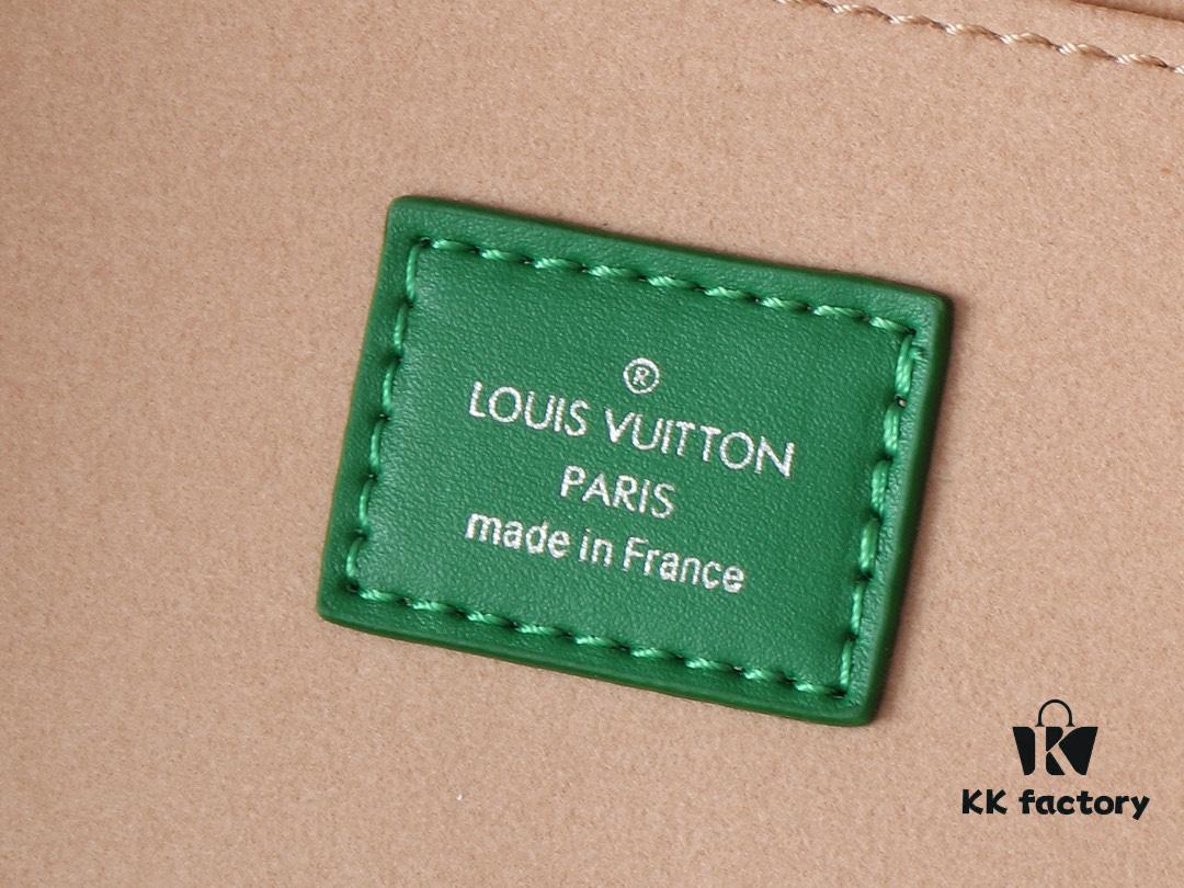 Upgraded Original M24455 Blue Green Yellow Medium Shopper Handbag