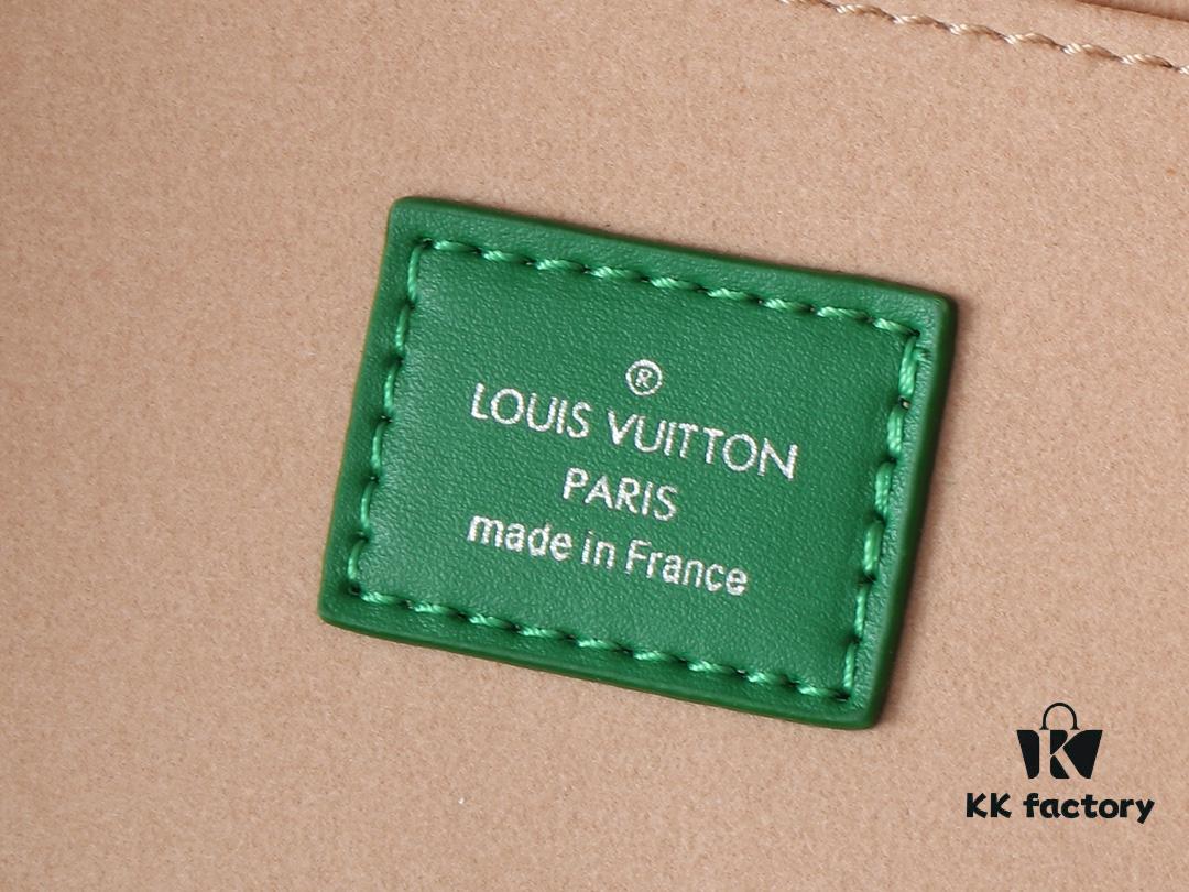 Upgraded Original M24455 Blue Green Yellow Medium Shopper Handbag