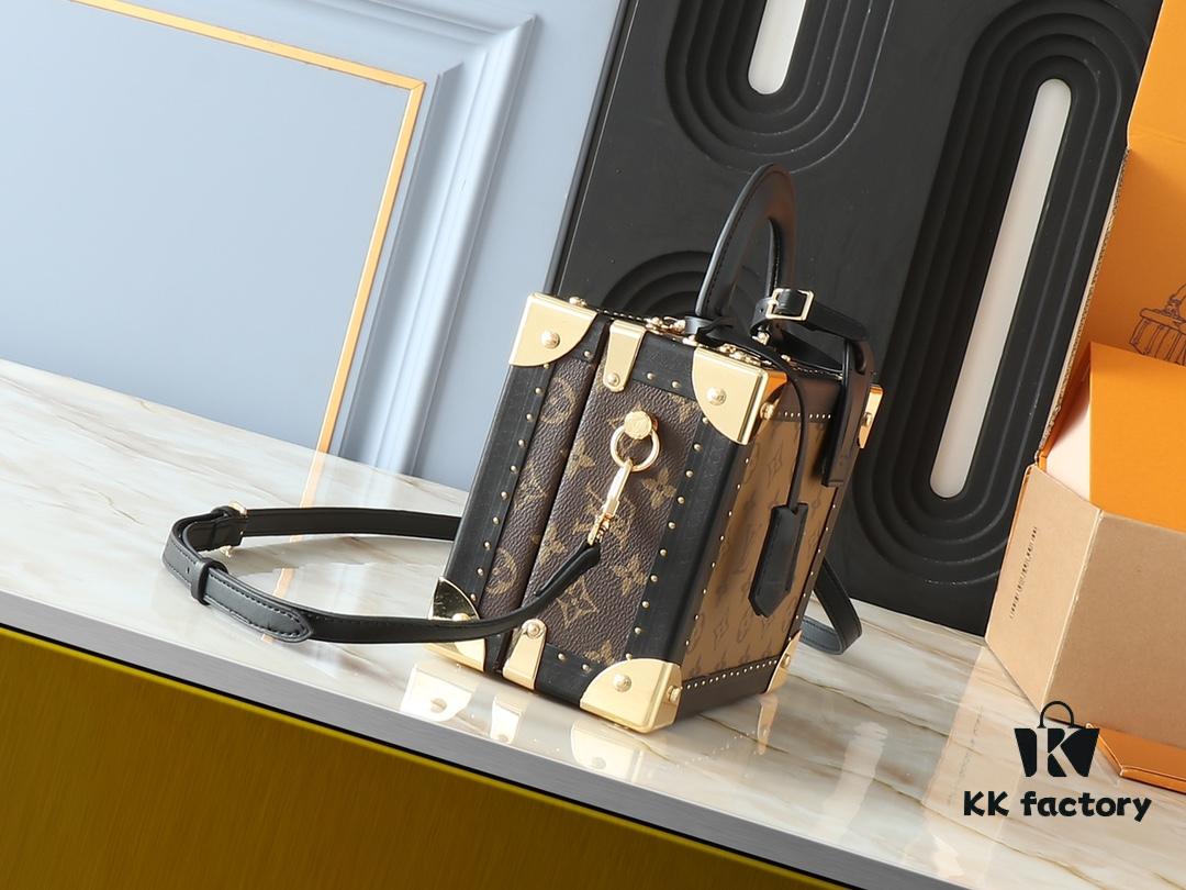 Top Original Dynamic Chip M20468 M45675 M45673 M10079 M11131 M47164 Women's Bag Nicolas Ghesquière Creative Director Petite Valise Mini Handbag from the 2022 Spring-Summer Collection