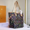 M40156 M40995 [Latest Colorful Print] Louis Vuitton Reimagined Neverfull Classic Handbag
