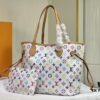 M40156 M40995 Latest Colorful Print Louis Vuitton Reimagined Neverfull Classic Handbag