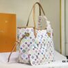 M40156 M40995 Latest Colorful Print Louis Vuitton Reimagined Neverfull Classic Handbag