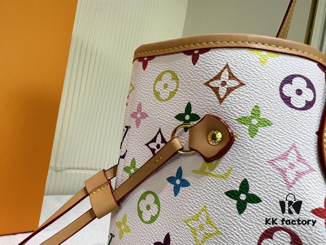 M40156 M40995 Latest Colorful Print Louis Vuitton Reimagined Neverfull Classic Handbag