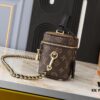 Upgraded Original M47128 M45165 Nicolas Ghesquière Reinterprets the Nice Makeup Pouch for Louis Vuitton's Travel Heritage in Monogram and Monogram Reverse Canvas