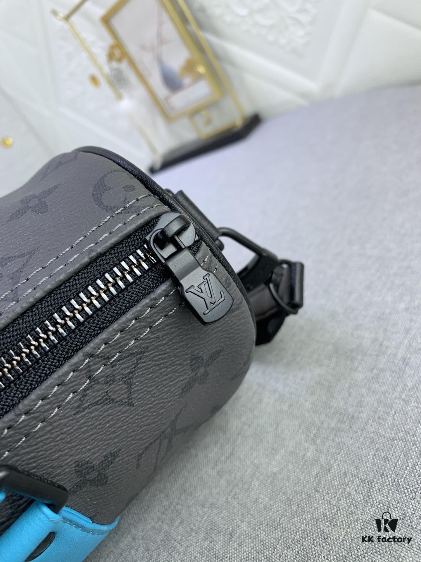 Upgraded from M11645 M46271 Grey Floral M24999 Grey Floral Colorful M25440 Blue Colorful Turquoise Series Pillow Bag