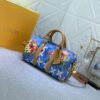Upgraded from M11645 M46271 Gray Floral M24999 Gray Floral Colorful M25440 Blue Colorful Turquoise Collection Pillow Bag
